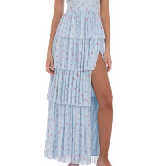 Floral Tiered Maxi Dress - Picture 11 of 11